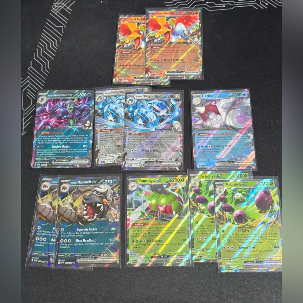 Destined Rivals EX Lot of 11 Pokémon Cards